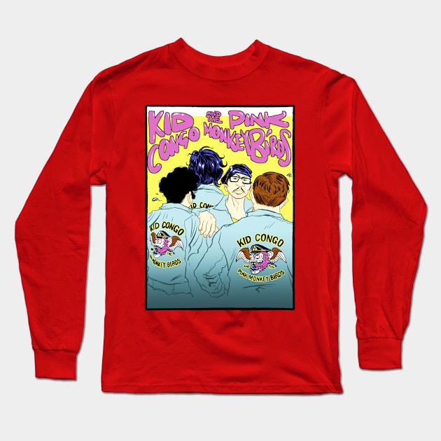 Brian Long Sleeve T-Shirt by RisingAboveBedlam